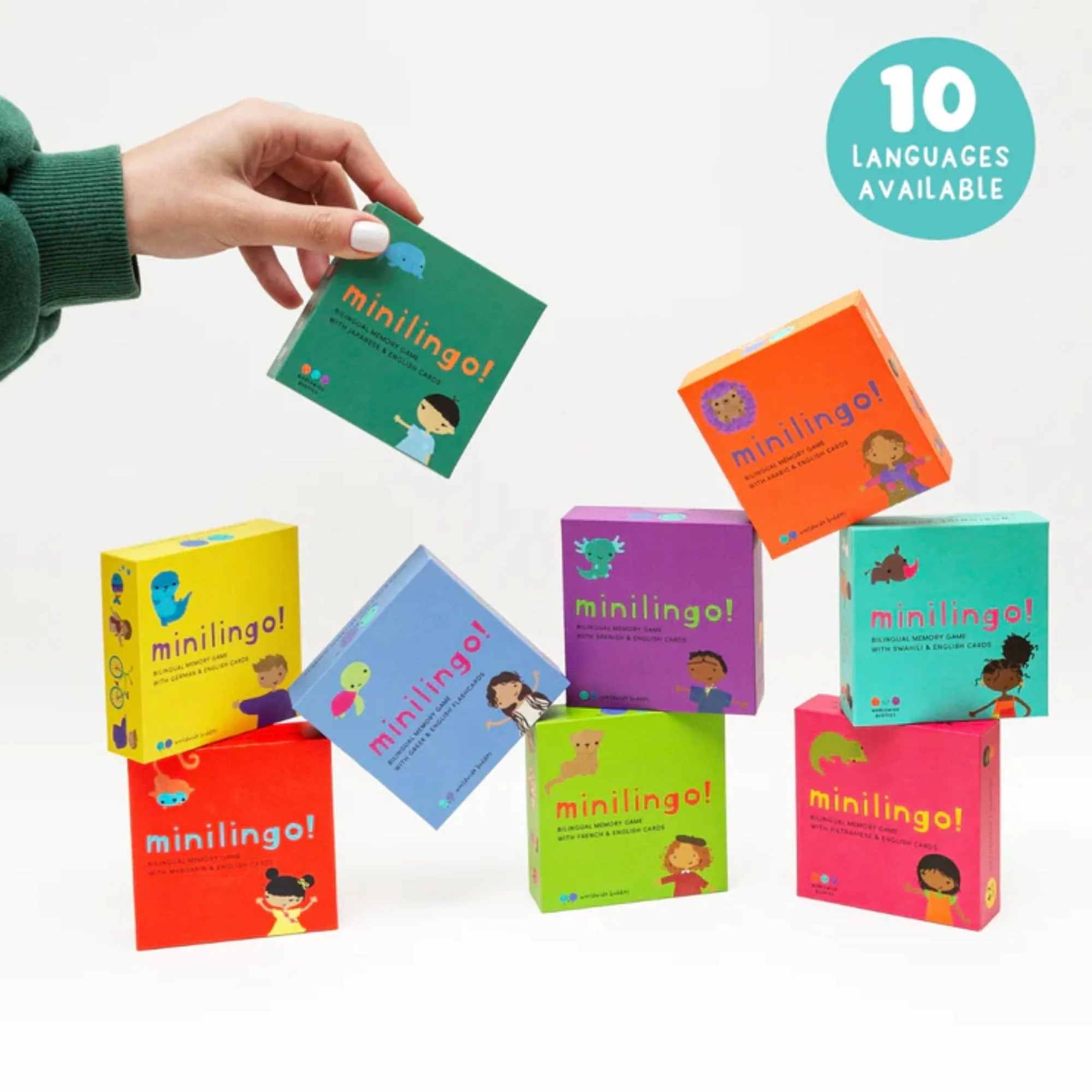Worldwide Buddies Minilingo, English/Hindi Flashcards - Image 8